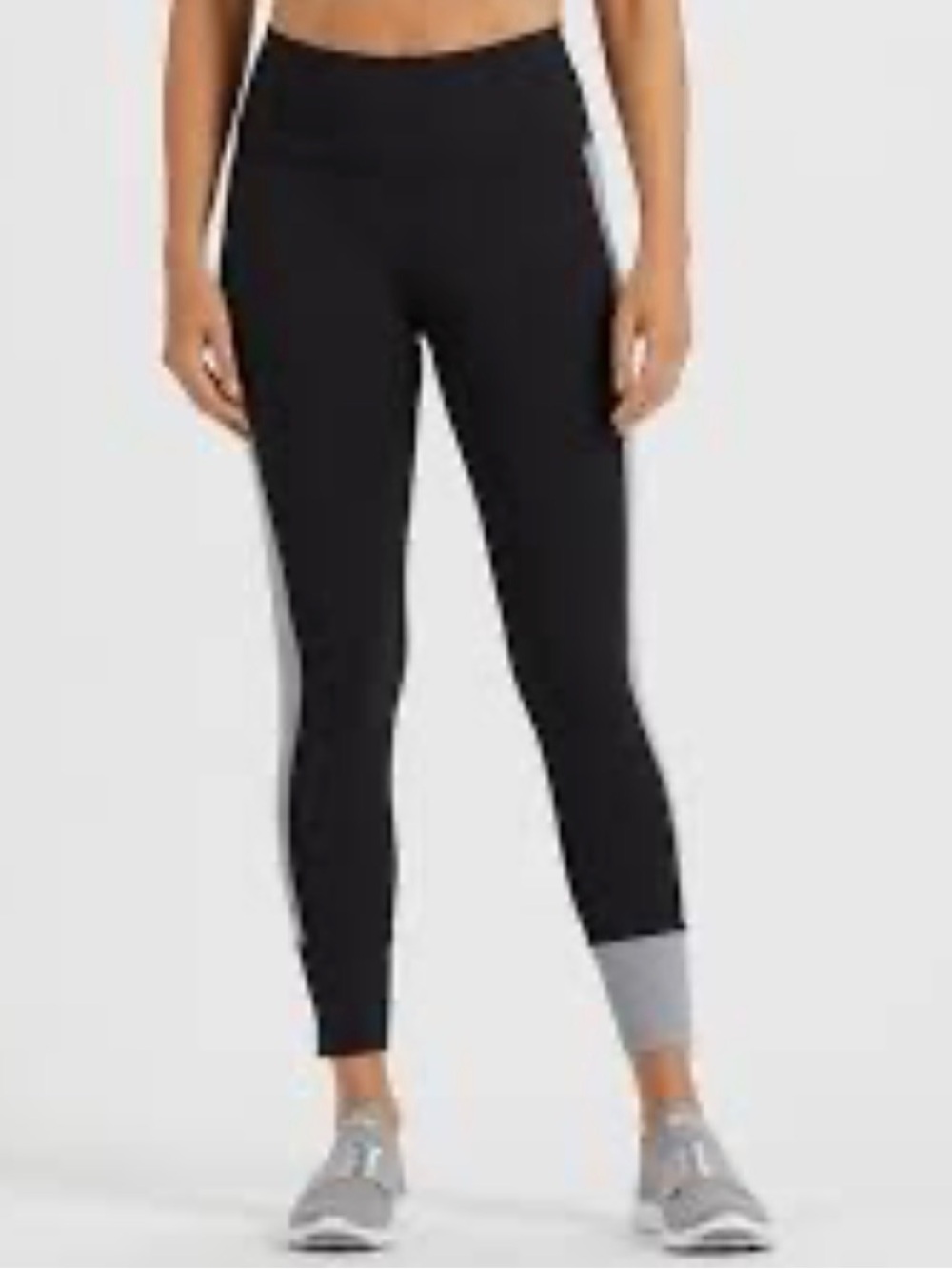Vuori Origin Color Block Leggings Black Gray Leggings Size XXS - Picture 3 of 8